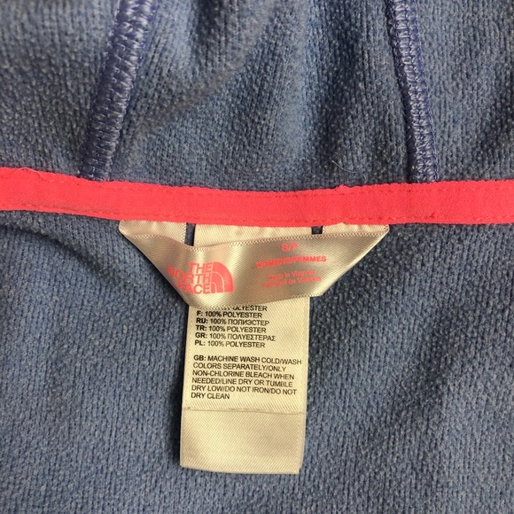 The North Face hoodie size small. Blue and pink - Picture 6 of 8